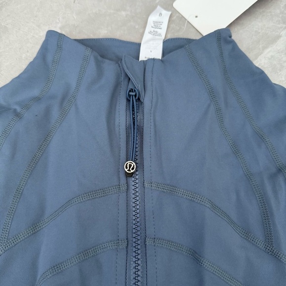 Women’s Define Zipper Jacket Ambika Collection Spandex Form Fitting Yoga Size 8 - Picture 3 of 16